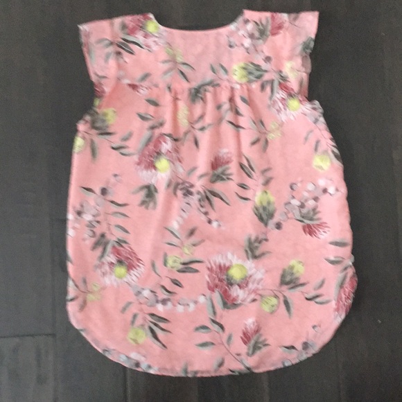 LOFT flutter sleeve top - Picture 9 of 10